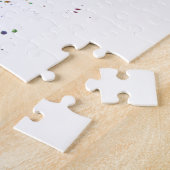 Snowboard in waterverf legpuzzel (Zijkant)