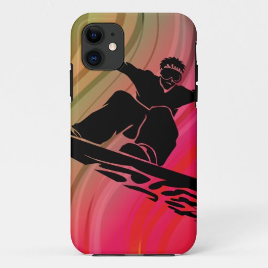Snowboard Jump Case-Mate iPhone Case (Achterkant)