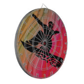 Snowboard Jump Dartbord (Voorkant Links)