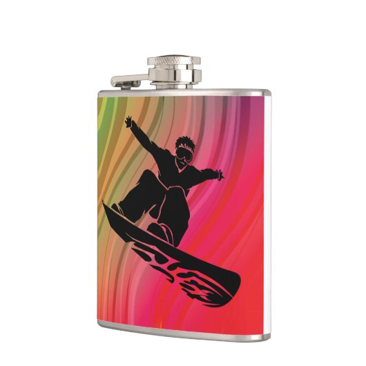 Snowboard Jump Heupfles (Links)