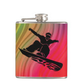 Snowboard Jump Heupfles (Voorkant)