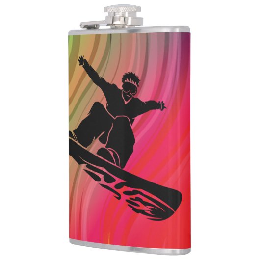 Snowboard Jump Heupfles (Links)