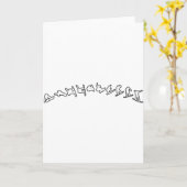 Snowboard Jump Kaart (Gele Bloem)