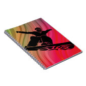 Snowboard Jump Notitieboek (Rechterzijde)