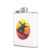 Snowboard Jump Retro Heupfles (Links)