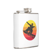 Snowboard Jump Retro Heupfles (Rechts)