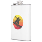 Snowboard Jump Retro Heupfles (Links)