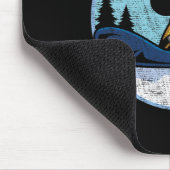 Snowboard Jump Snow Mountain Winter Sport Snowboar Muismat (Hoek)