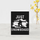 Snowboard  Just Snowboard Kaart (Gele Bloem)