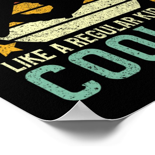 Snowboard Kinder Grappig  Snowboarden Gezegde G Poster (Hoek)