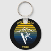 Snowboard King Sleutelhanger (Voorkant)