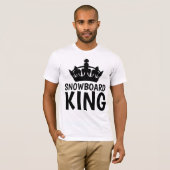 SNOWBOARD KING T-shirts (Voorkant volledig)