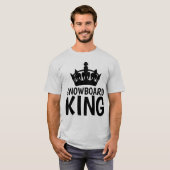 SNOWBOARD KING T-shirts Snowboarden (Voorkant volledig)