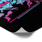  Snowboard Kleding 80s 90s Retro Snowboard Poster (Hoek)