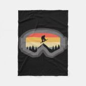 Snowboard Kleding - Snowboarder Snowboard Fleece Deken (Voorkant)
