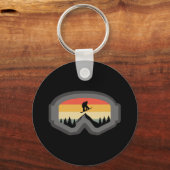 Snowboard Kleding - Snowboarder Snowboard Sleutelhanger (Voorkant)