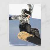Snowboard Launch Briefkaarten (Voorkant)