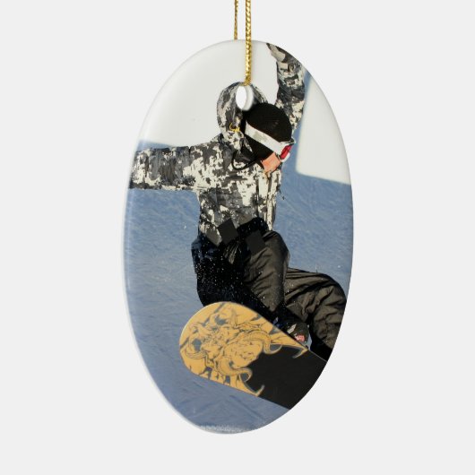 Snowboard Launch Ornament (Rechts)
