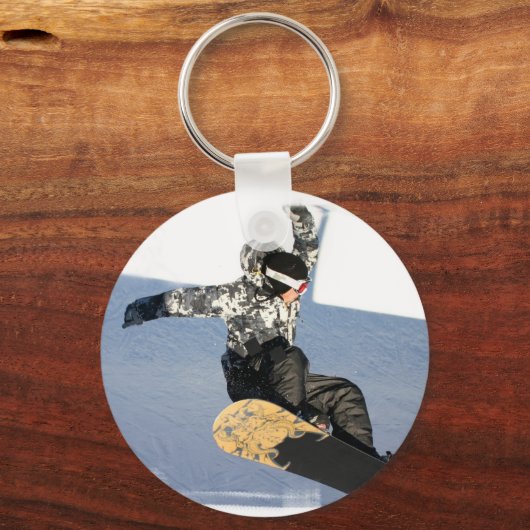 Snowboard Launch Sleutelhanger (Voorkant)