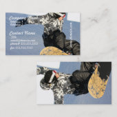 Snowboard Launch Visitekaartjes (Voorkant / Achterkant)