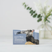 Snowboard Launch Visitekaartjes (Staand voorkant)