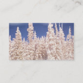 Snowboard Lessons Aanpasbare visitekaartjes (Achterkant)