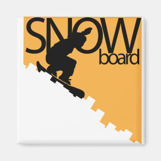 snowboard magneet