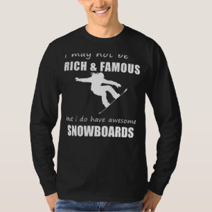 Snowboard Maverick: De hellingen versnipperen met  T-shirt