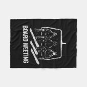Snowboard Meeting Snowboarding Vacation Skiing  Fleece Deken (Voorkant (Horizontaal))