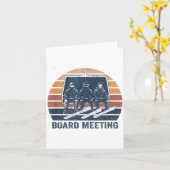 Snowboard Meeting Snowboarding Vacation Skiing  Kaart (Gele Bloem)