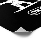 Snowboard Mode On Snowboarden Quote Snowboarder S Poster (Hoek)
