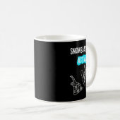 Snowboard-modus geactiveerd koffiemok (Voorkant rechts)