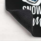 Snowboard Mom Winter Snowboarden Sport Ski Gift Muismat (Hoek)