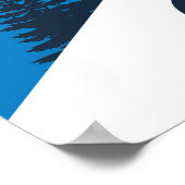 Snowboard, Mountain, extreme sport Poster (Hoek)