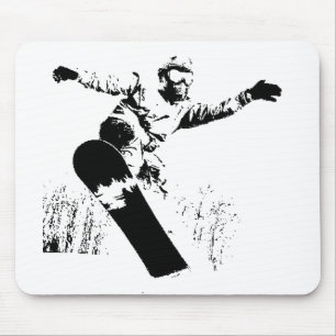 Snowboard Mousepad Muismat