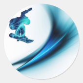 Snowboard ontwerp Stickers (Voorkant)
