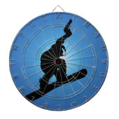 Snowboard Outlaw Dartbord (Voorkant)
