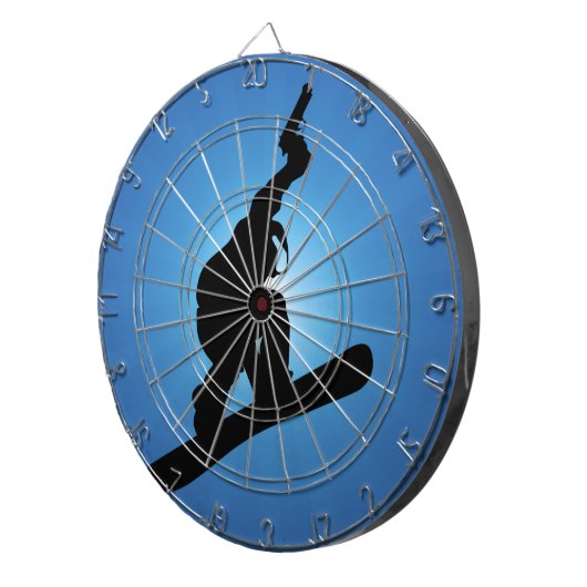 Snowboard Outlaw Dartbord (Voorkant Rechts)