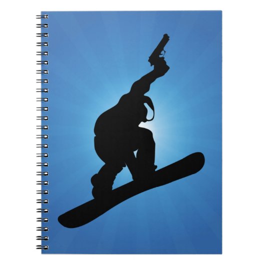 Snowboard Outlaw Notitieboek (Voorkant)