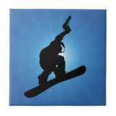 Snowboard Outlaw Tegeltje (Voorkant)