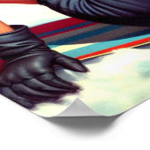 snowboard pin-up poster (Hoek)