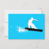 snowboard : poederspoor kaart (Voorkant)