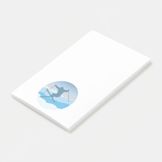 Snowboard Post-it® Notes (Schuin)