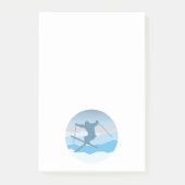 Snowboard Post-it® Notes (Voorkant)