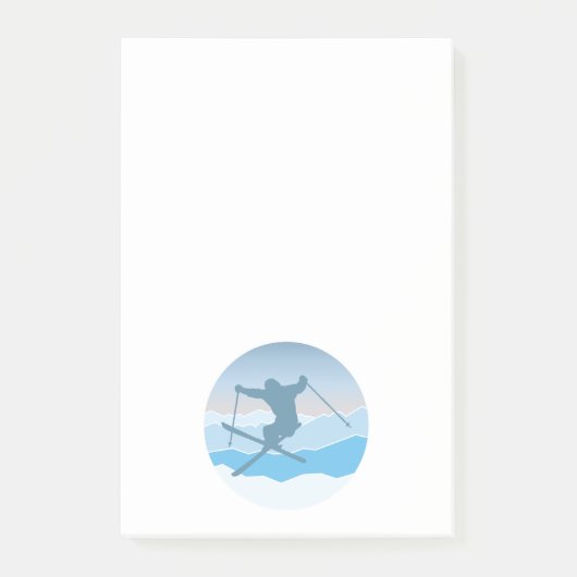 Snowboard Post-it® Notes (Voorkant)