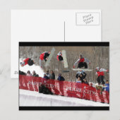 Snowboard Postcard Briefkaart (Voorkant / Achterkant)