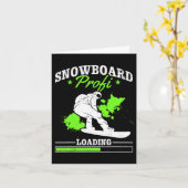 Snowboard Profi Loading I Freestyle Snowboard Snee Kaart (Gele Bloem)