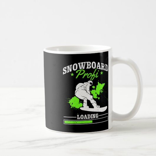 Snowboard Profi Loading I Freestyle Snowboard Snee Koffiemok (Rechts)