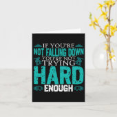 Snowboard  Retro als je niet bent Kaart (Gele Bloem)