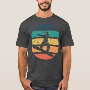Snowboard Retro  Cool Snowboarding Winter S T-shirt